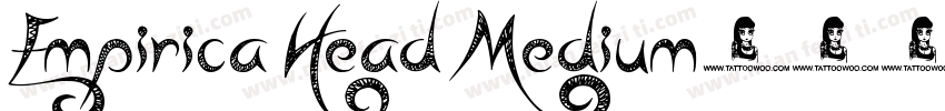 Empirica Head Medium字体转换